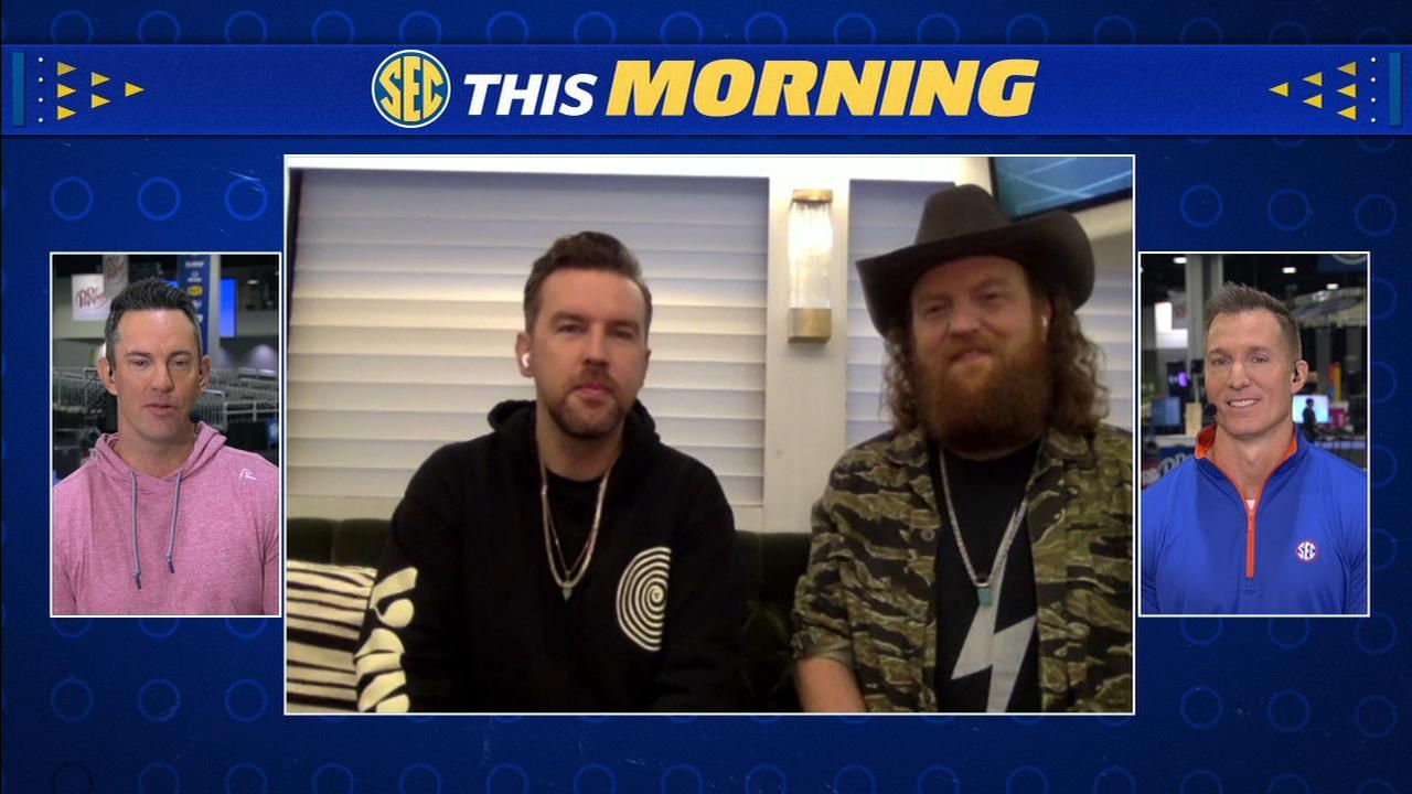 Brothers Osborne describes excitement of SEC experience