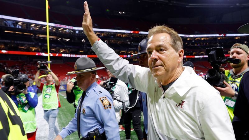 Saban reflects on help Harbaugh's father once gave him