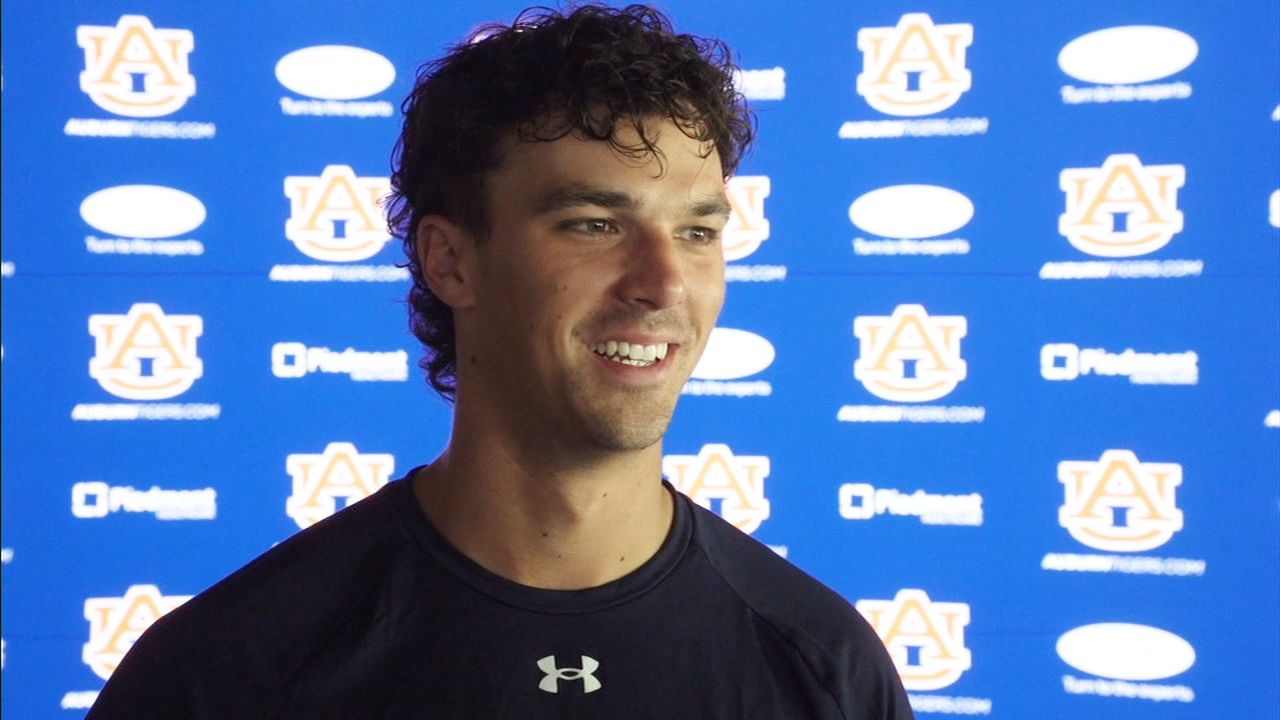 Auburn QB Thorne on settling into starting position