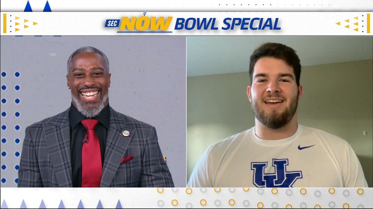 UK's Cox addresses O-line criticism, rematch vs. Iowa